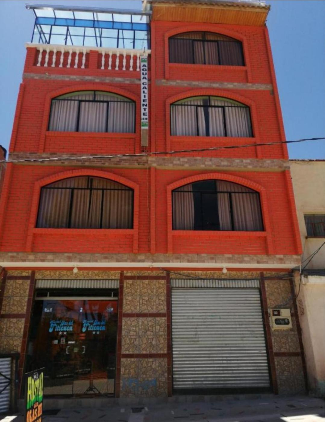 Olas Del Titicaca Backpackers Hostel Копакабана Екстериор снимка